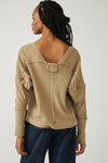 FREE PEOPLE NEW MAGIC THERMAL - GOLDEN OLIVE