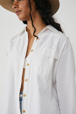FREE PEOPLE MANCHESTER SOLID - WHITE COMBO 2226