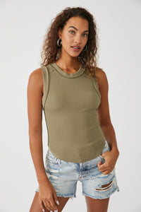 FREE PEOPLE KATE TEE - WILLOW 5815
