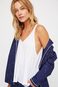 FREE PEOPLE INTIMATES DANI TANK - WHTIE 1363