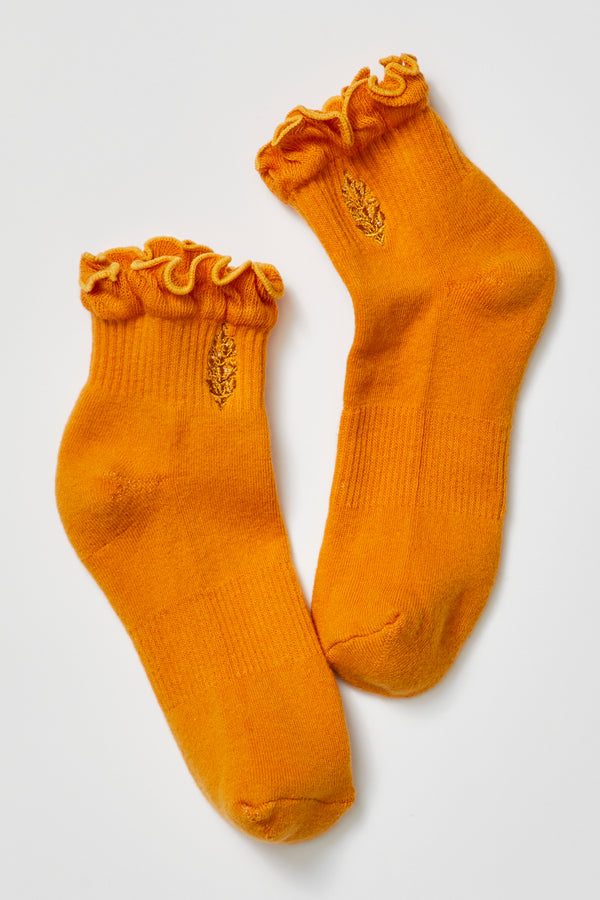 FREE PEOPLE MOVEMENT CLASSIC RUFFLES - RUSSET 5029