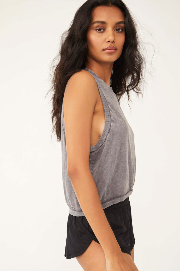 FREE PEOPLE MOVEMENT LOVE TANK - BLACK 5992