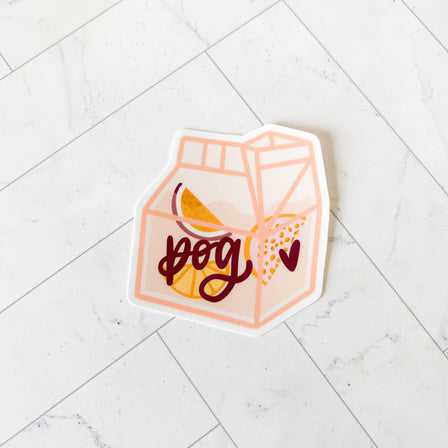 KAKOU COLLECTIVE POG VINYL STICKER