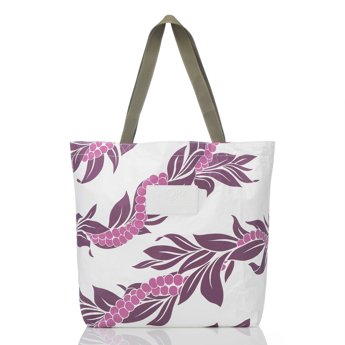 ALOHA COLLECTION REVERSIBLE TOTE / KAUA'I MOKIHANA 23/ BERRY