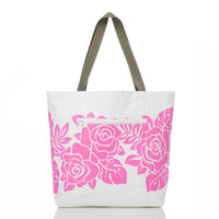 ALOHA COLLECTION REVERSIBLE TOTE /  MAUI LOKELANI ROSE 23