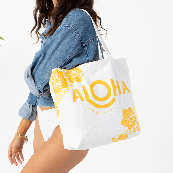 ALOHA COLLECTION REVERSIBLE TOTE /  O'AHU 'ILIMA 23