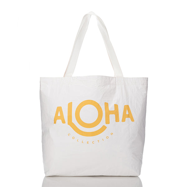 ALOHA COLLECTION REVERSIBLE TOTE / PA'INA - SUNSHINE