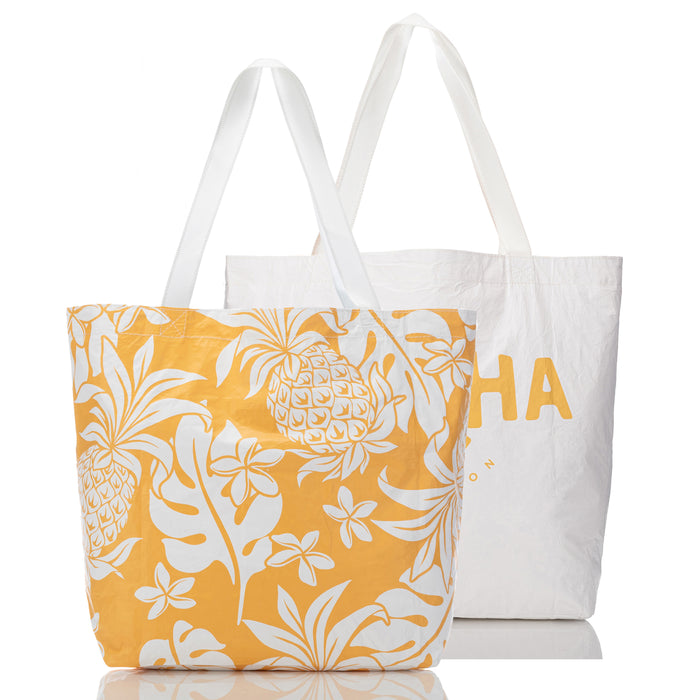 ALOHA COLLECTION REVERSIBLE TOTE / PA'INA - SUNSHINE