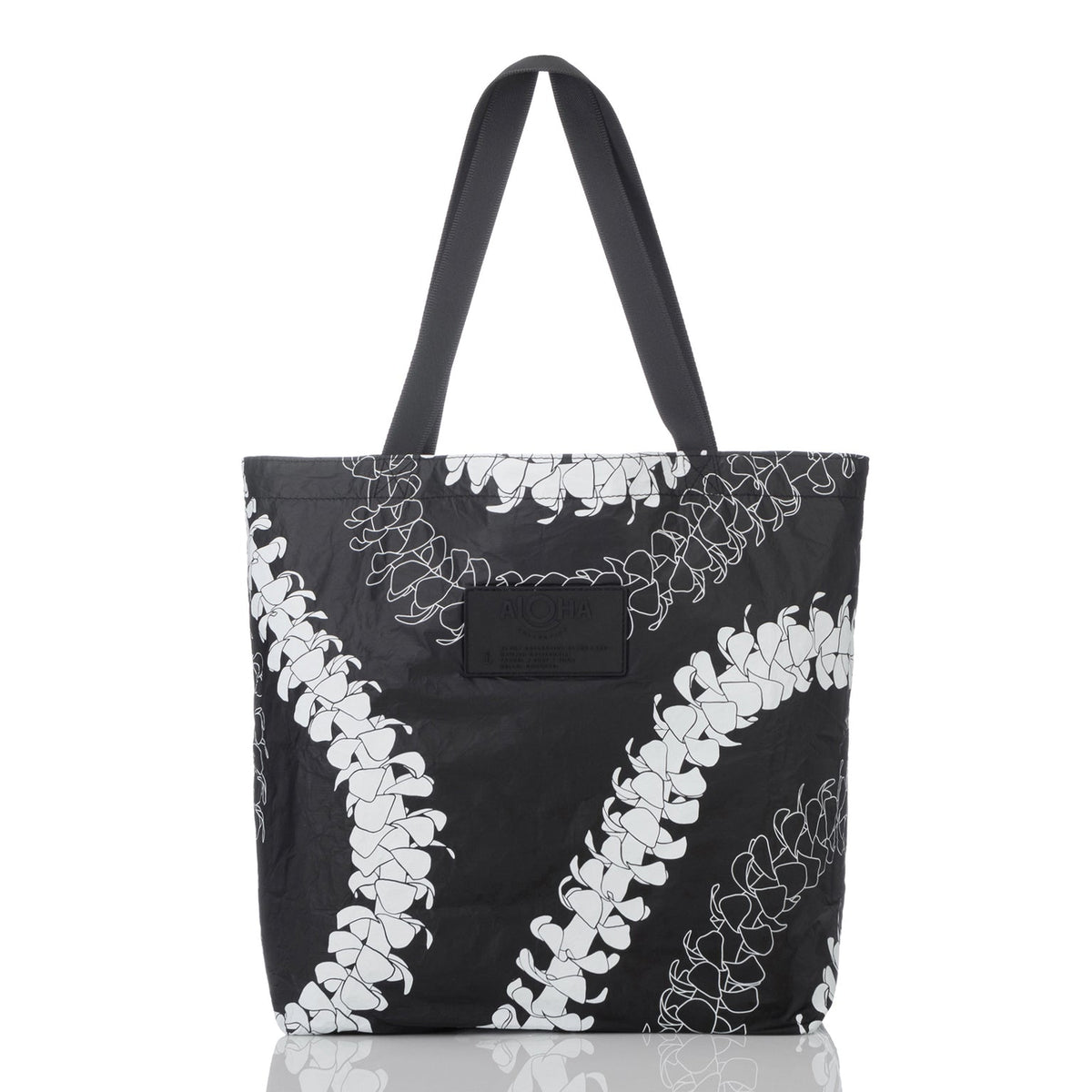 ALOHA COLLECTION REVERSIBLE TOTE / PUAKENIKENI / WHITE/BLACK