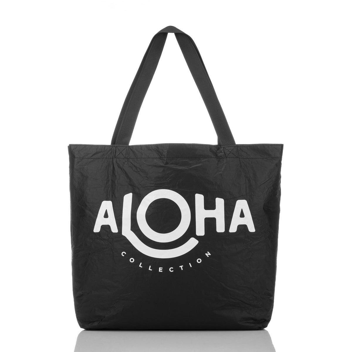 ALOHA COLLECTION REVERSIBLE TOTE / PUAKENIKENI / WHITE/BLACK