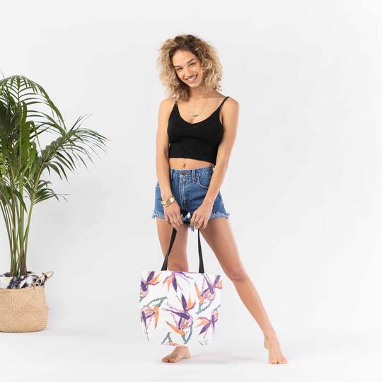ALOHA COLLECTION REVERSIBLE TOTE / PARADISE ON REPEAT
