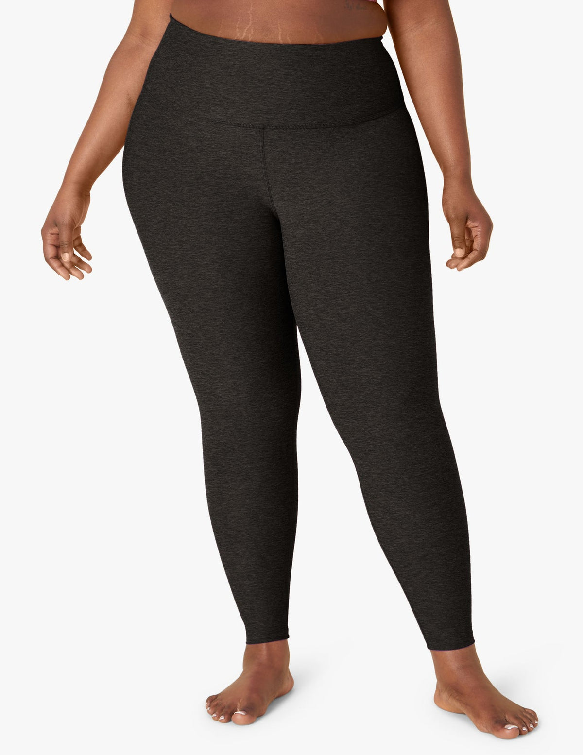 BEYOND YOGA SPACEDYE CAUGHT IN THE MIDI HIGH WAISTED LEGGING - DARKEST NIGHT SD3243