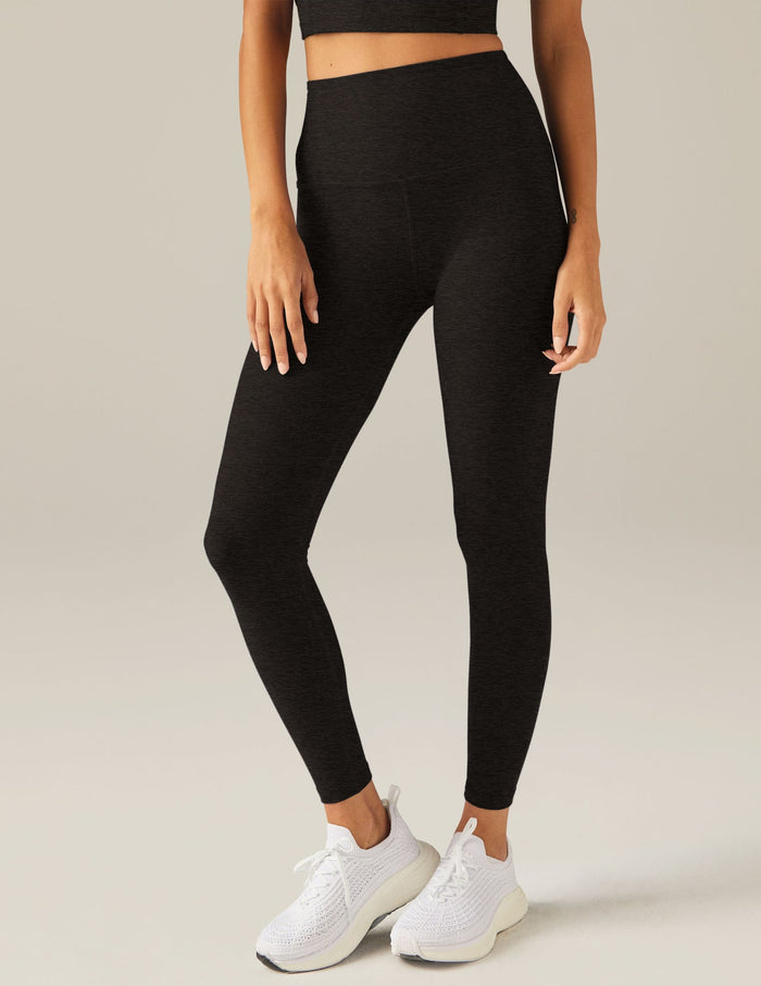 BEYOND YOGA SPACEDYE CAUGHT IN THE MIDI HIGH WAISTED LEGGING - DARKEST NIGHT SD3243