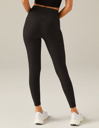 BEYOND YOGA SPACEDYE CAUGHT IN THE MIDI HIGH WAISTED LEGGING - DARKEST NIGHT SD3243
