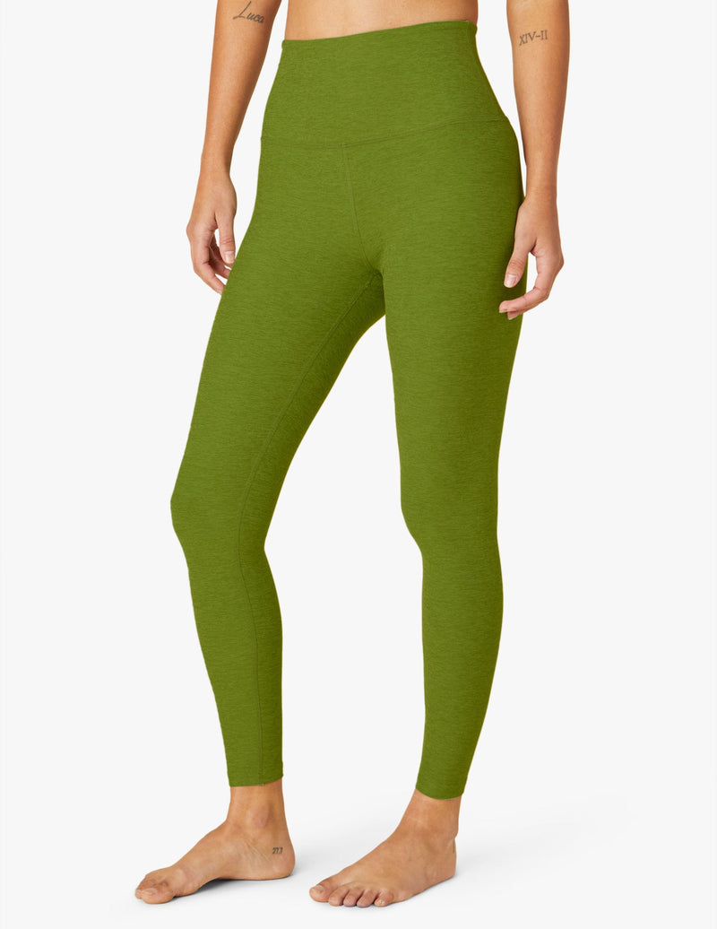 BEYOND YOGA SPACEDYE CAUGHT IN THE MIDI HIGH WAISTED LEGGING - FERN GR –  Work It Out