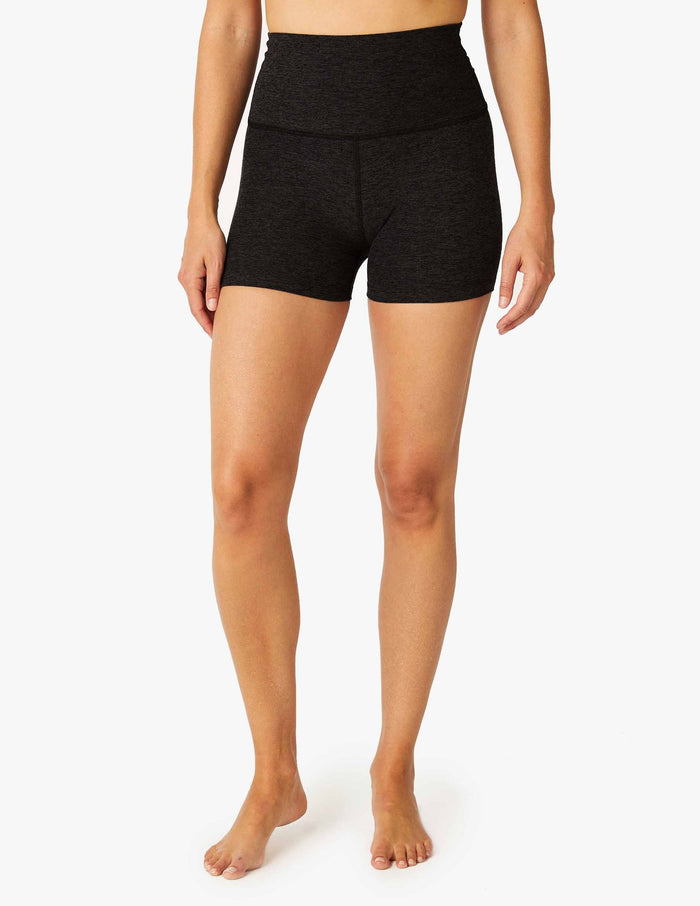 BEYOND YOGA SPACEDYE ALL FOR RUN SHORT - DARKEST NIGHT SD5067
