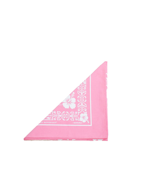 HIBISCUS BANDANA - LIGHT PINK