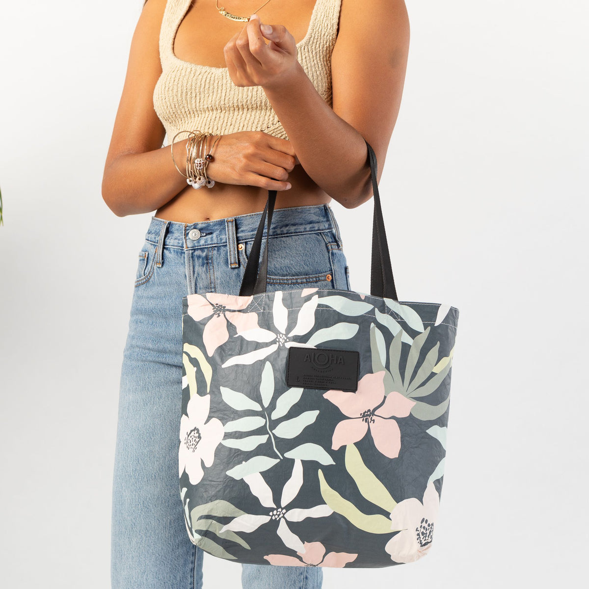 ALOHA COLLECTION REVERSIBLE TOTE / FLORA / EVE