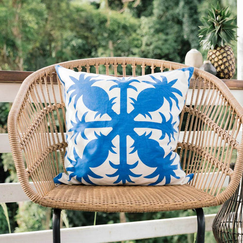 ALOHA COLLECTION PILLOW COVER - PINAPPLE QUILT