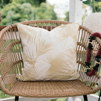 ALOHA COLLECTION PILLOW COVER - DAY PALMS SAND