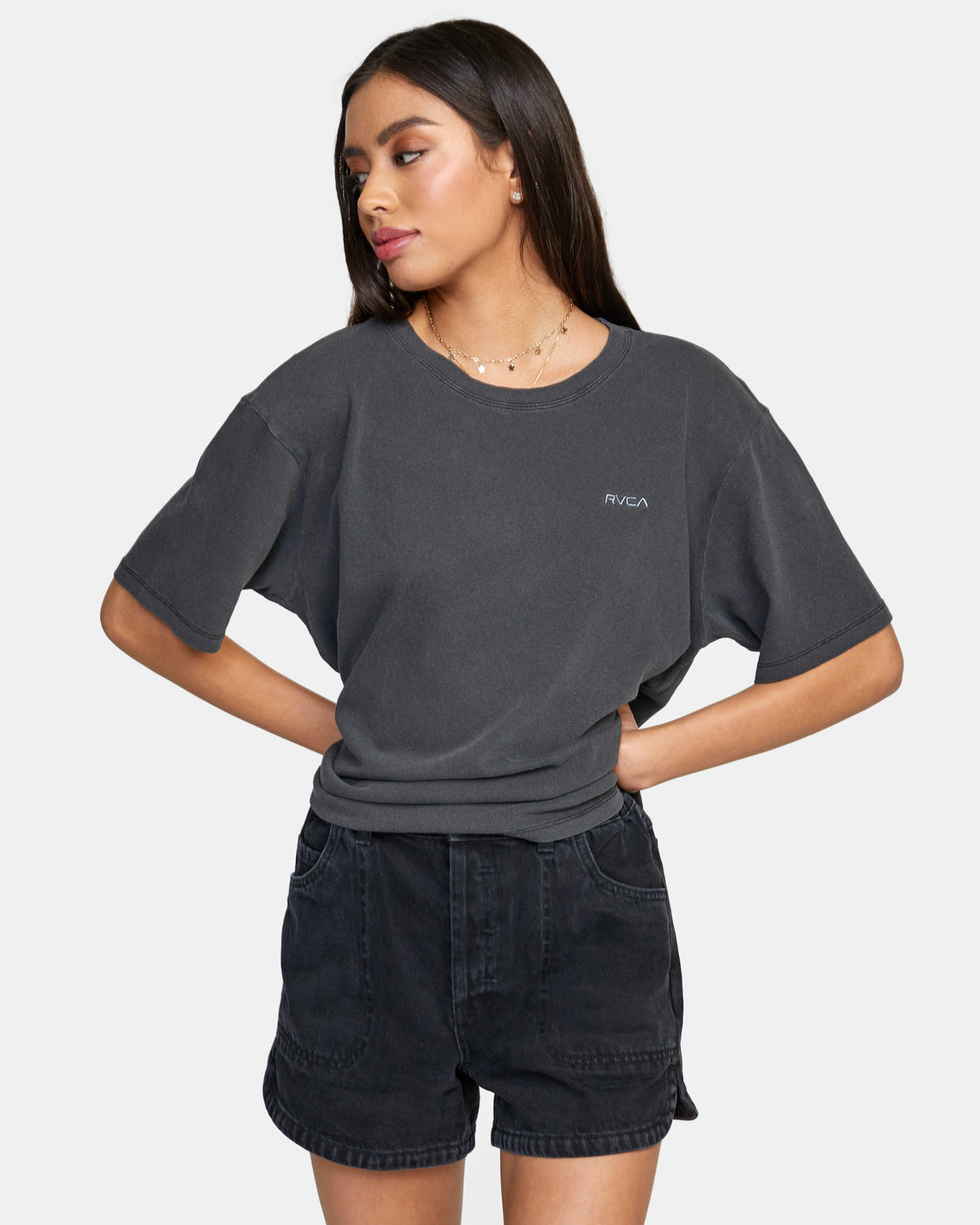 RVCA VENICE DENIM SHORTS - VBC