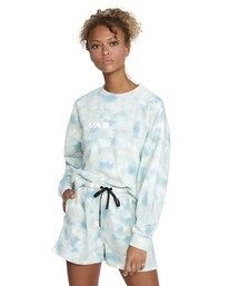 RVCA HUSTLE CREWNECK SWEATSHIRT - BDK6