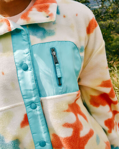 RVCA DAY OFF TIE-DYE JACKET - MUL