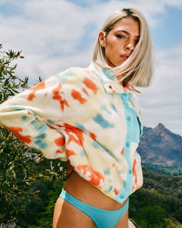 RVCA DAY OFF TIE-DYE JACKET - MUL