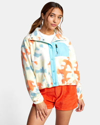 RVCA DAY OFF TIE-DYE JACKET - MUL