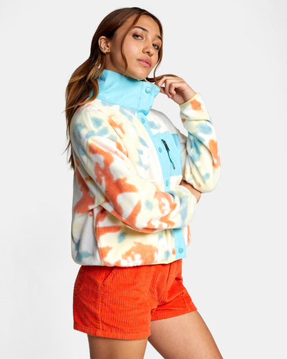 RVCA DAY OFF TIE-DYE JACKET - MUL