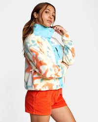RVCA DAY OFF TIE-DYE JACKET - MUL