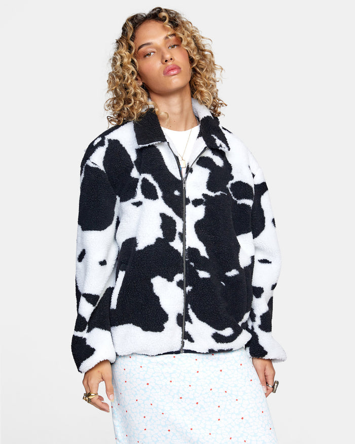 RVCA SAVAGE ZIP-UP JACKET - CLO