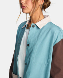 RVCA CHORELIST OVERSIZED JACKET - BCR