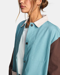 RVCA CHORELIST OVERSIZED JACKET - BCR