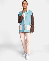 RVCA CHORELIST OVERSIZED JACKET - BCR