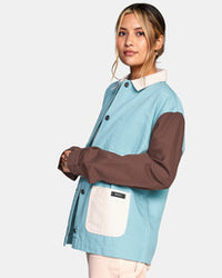 RVCA CHORELIST OVERSIZED JACKET - BCR