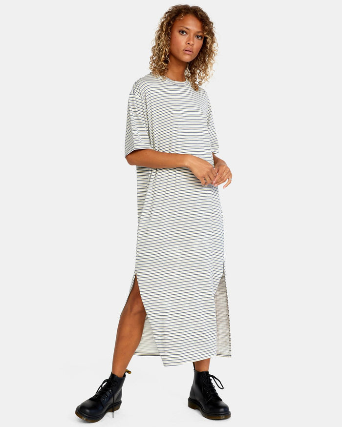 RVCA ANYDAY TEE DRESS - BRZ