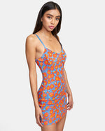 RVCA JUST FRIENDS MIDI DRESS - CBT