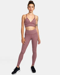 RVCA ROGUE RIB SPORTS BRA - WLG