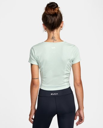 RVCA CAP SLEEVE TOP - AQQ