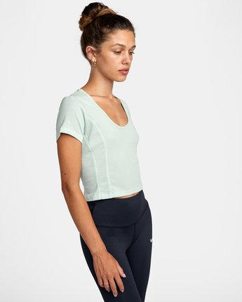RVCA CAP SLEEVE TOP - AQQ