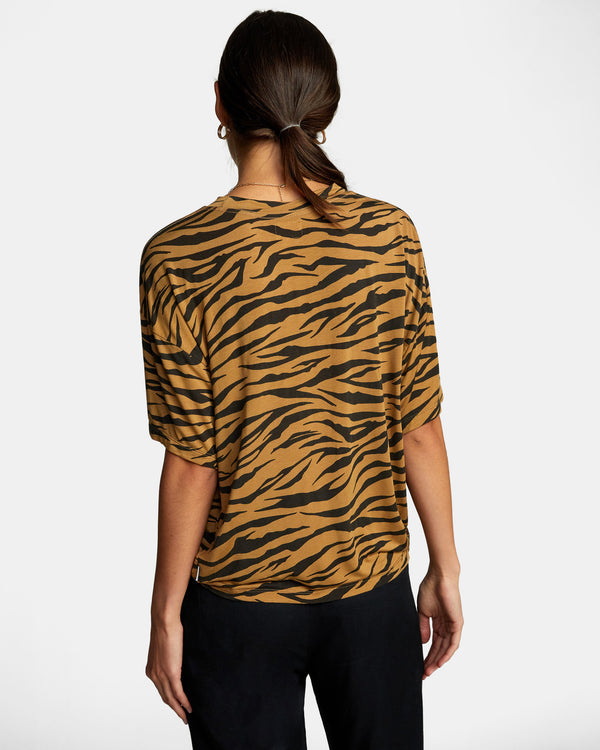 RVCA CARRIED AWAY TEE - DIJ