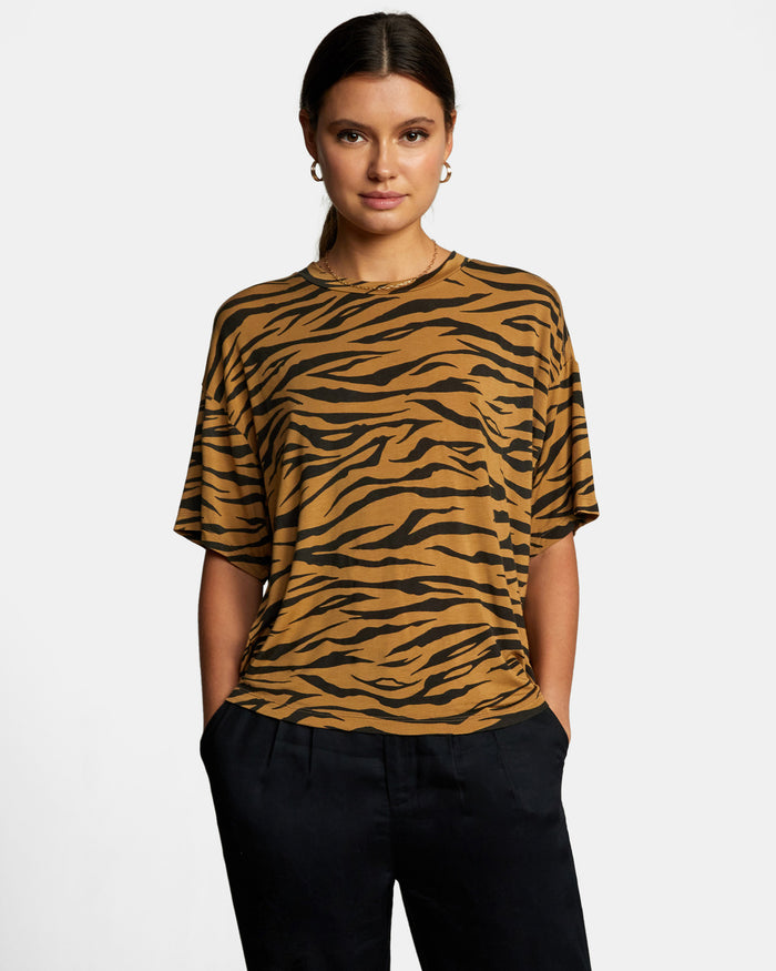 RVCA CARRIED AWAY TEE - DIJ