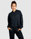 RVCA C-ABLE CROPPED WORKOUT HOODIE - BHE