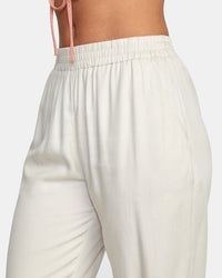 RVCA NEW YUME BEACH PANTS - OAT