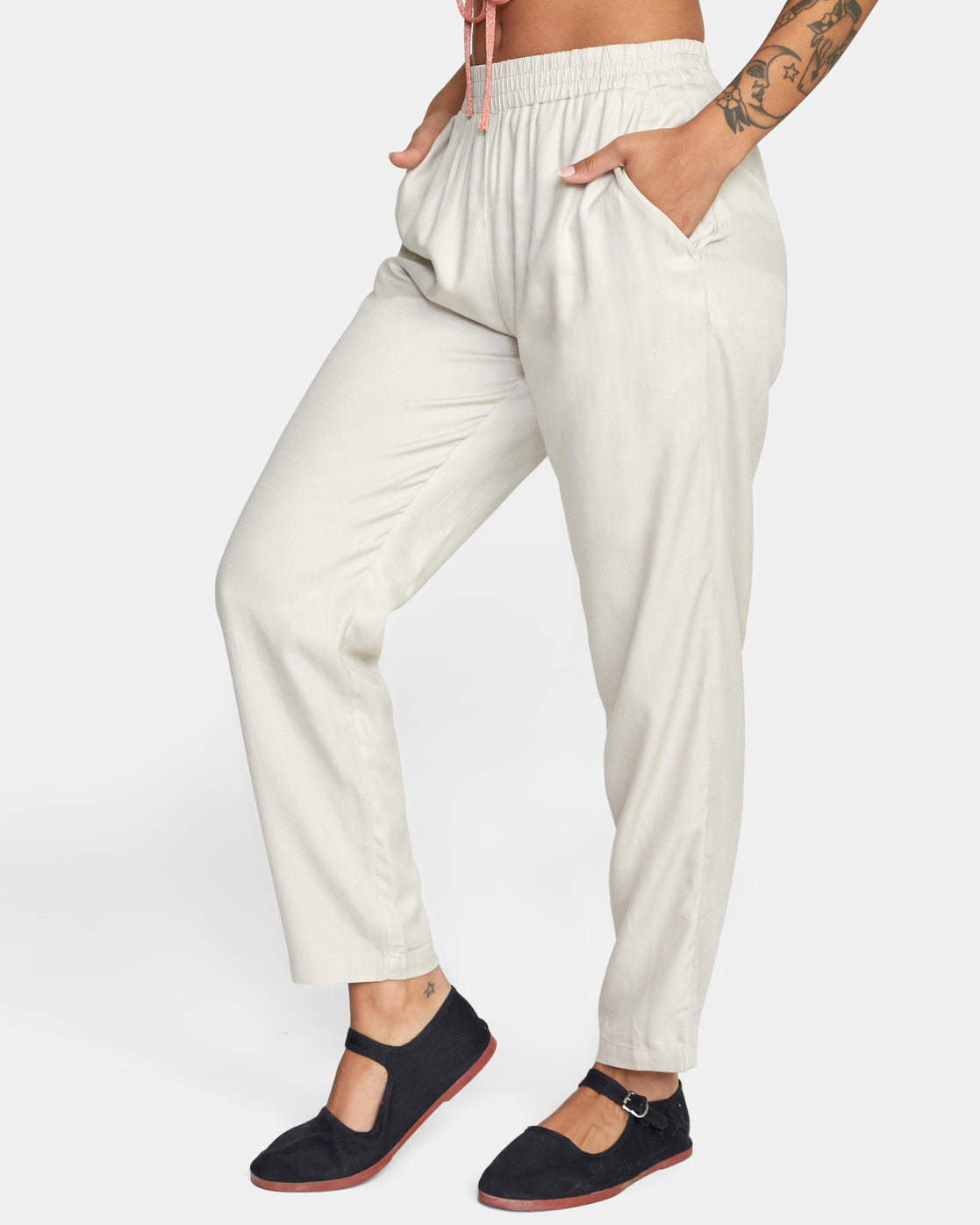 RVCA NEW YUME BEACH PANTS - OAT