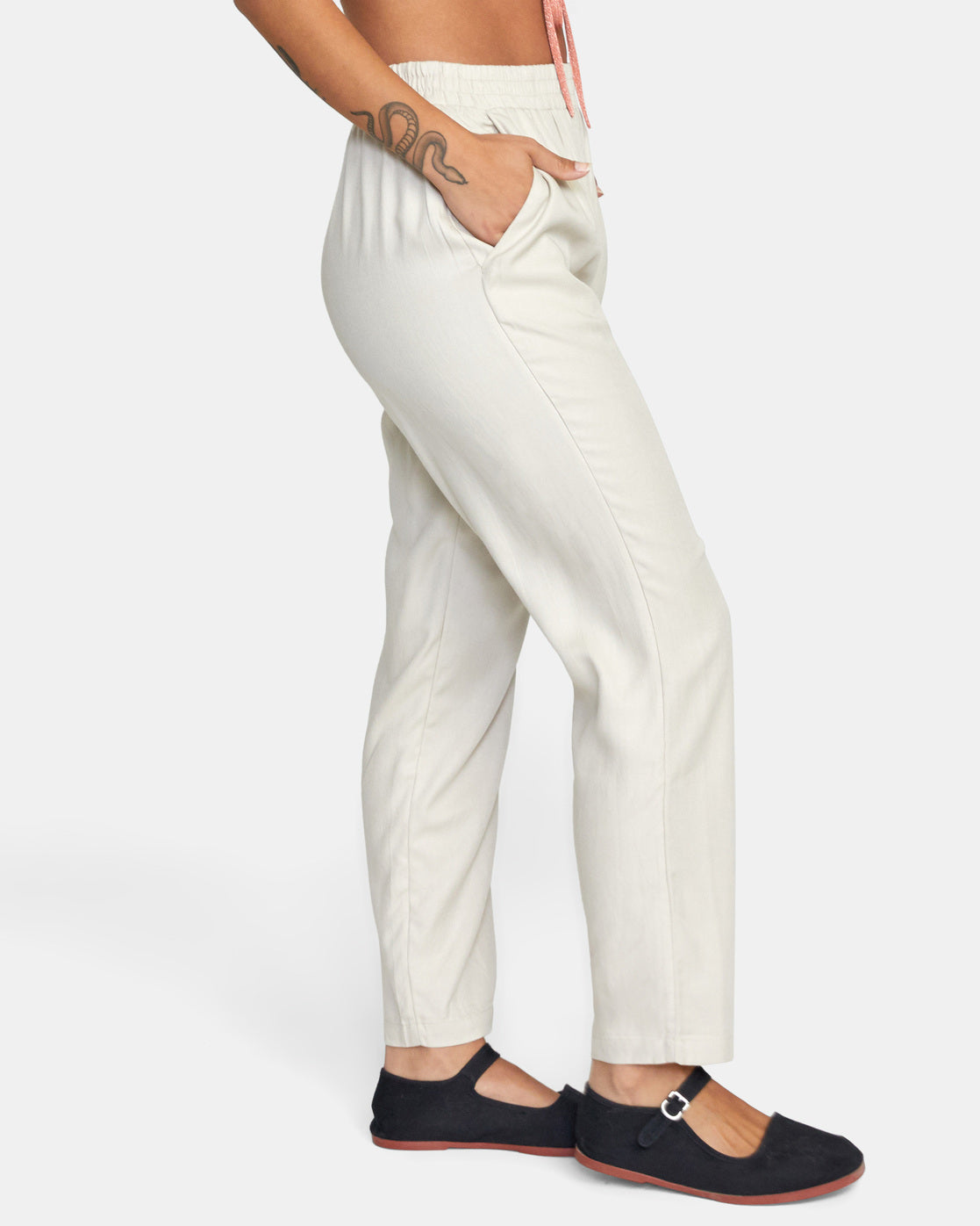 RVCA NEW YUME BEACH PANTS - OAT