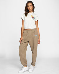 RVCA RETRO SWEATPANTS - DKH