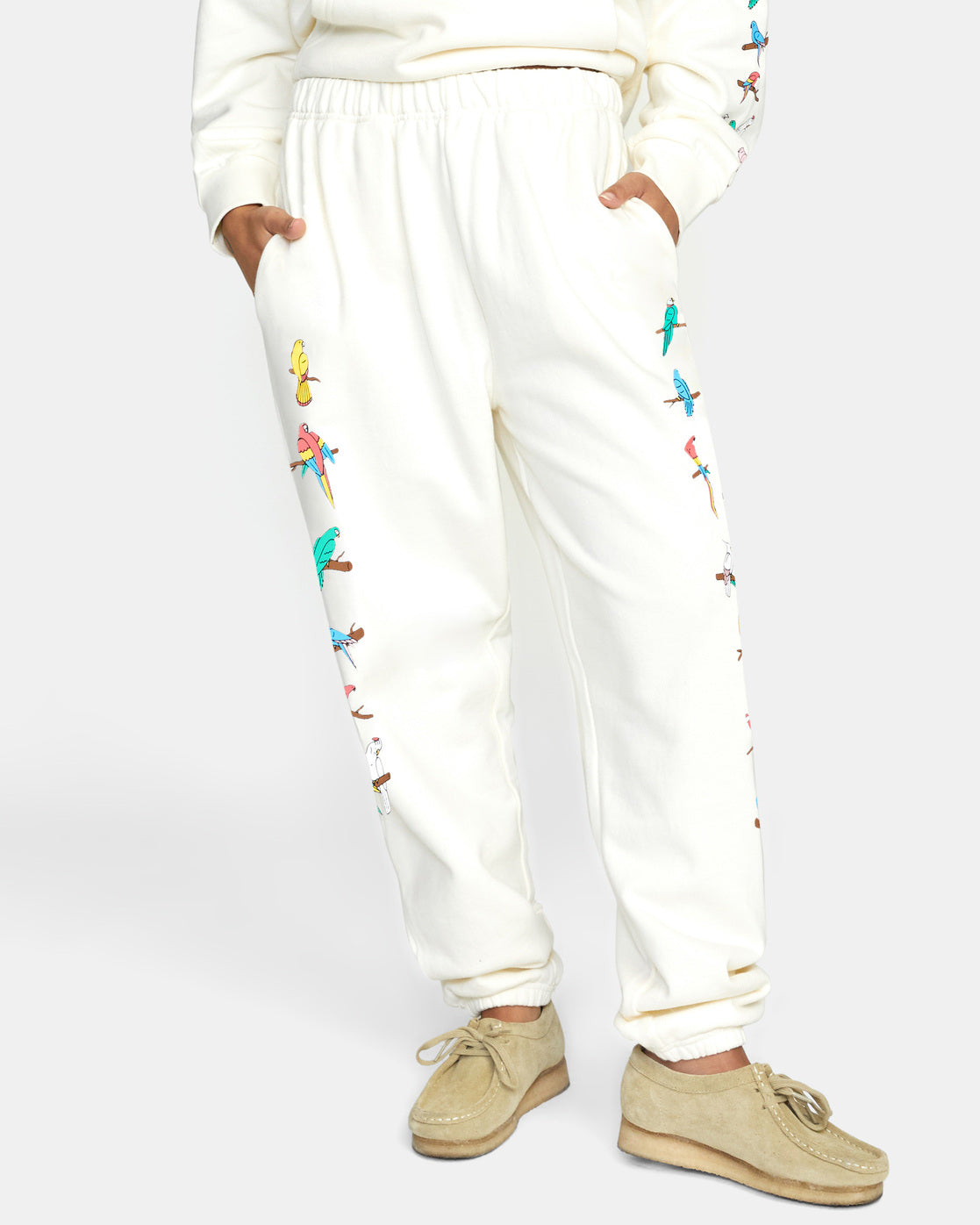 RVCA LP X KLW PARROT ICE SWEATPANTS - CLO