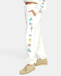 RVCA LP X KLW PARROT ICE SWEATPANTS - CLO